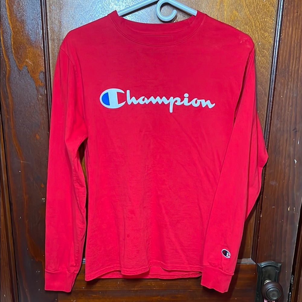 Champion women’s Red Long Sleeve Shirt